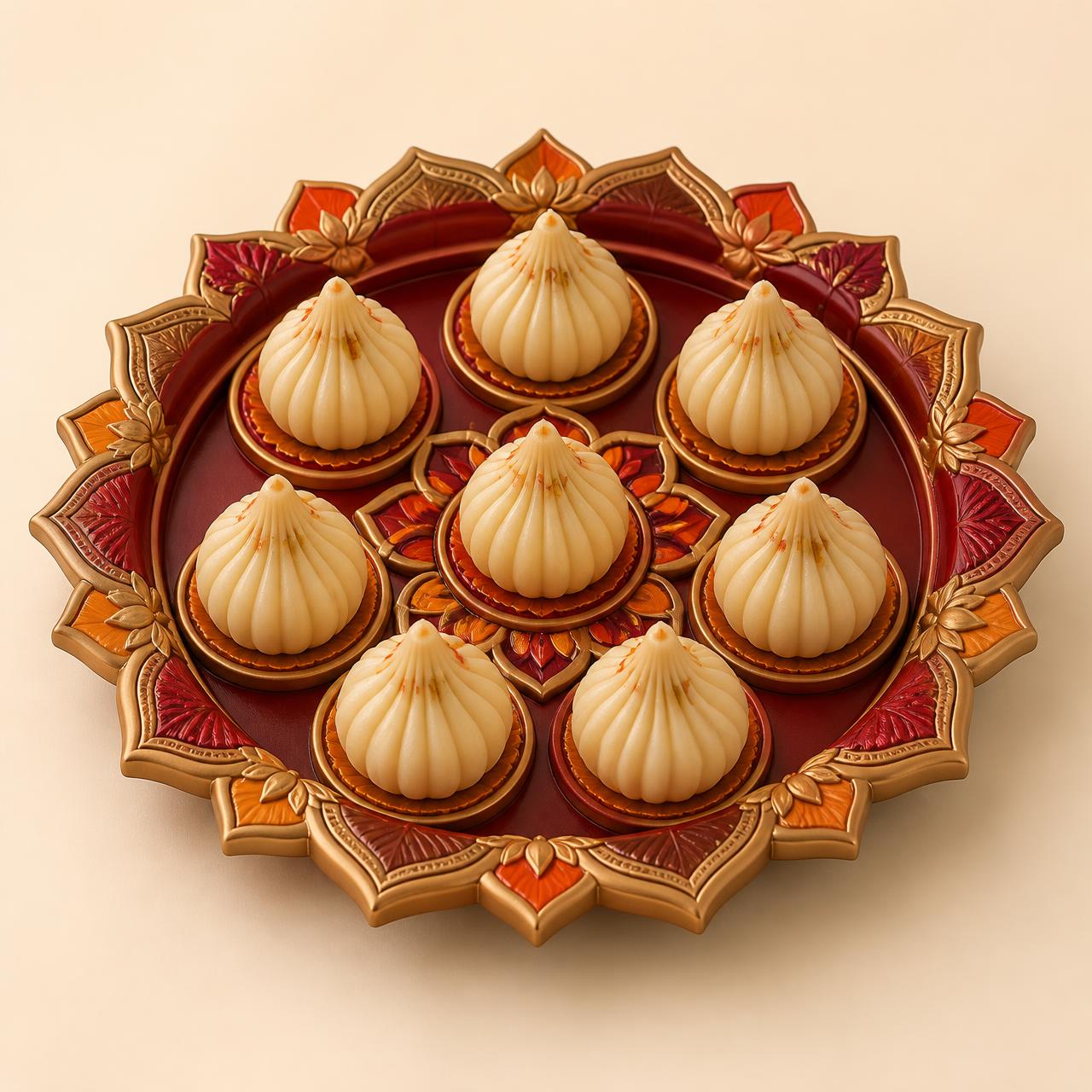 Modak Maharaja — Premium Offering Display
