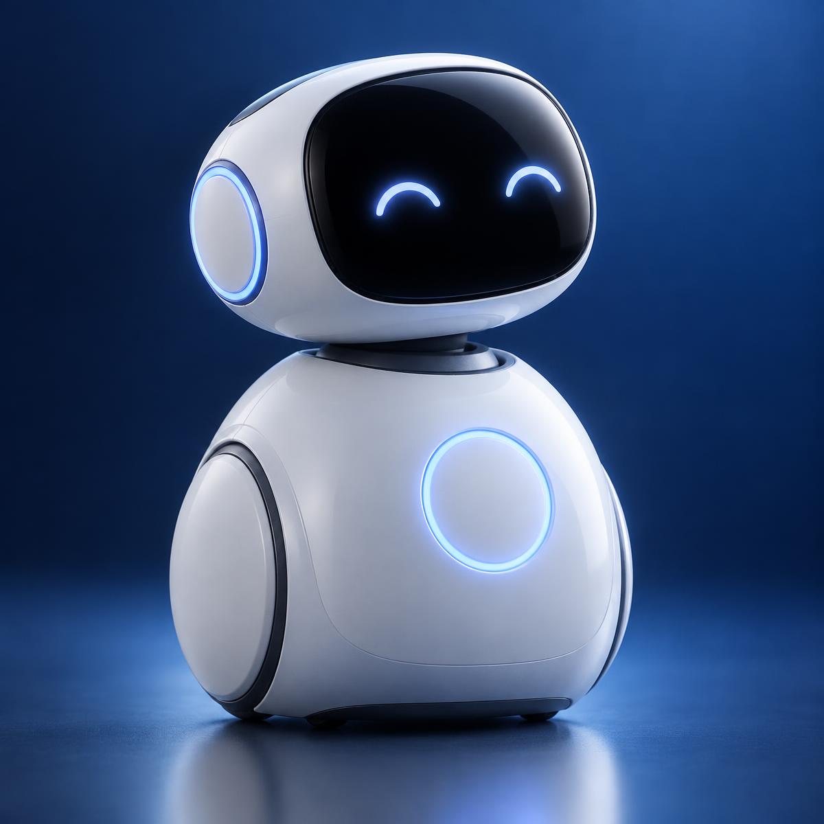 Concept preview of an upcoming Govinda Robotics compact home assistant robot