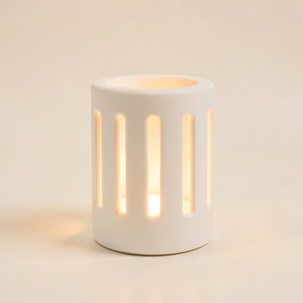 Cylinder Slit Table Lamp