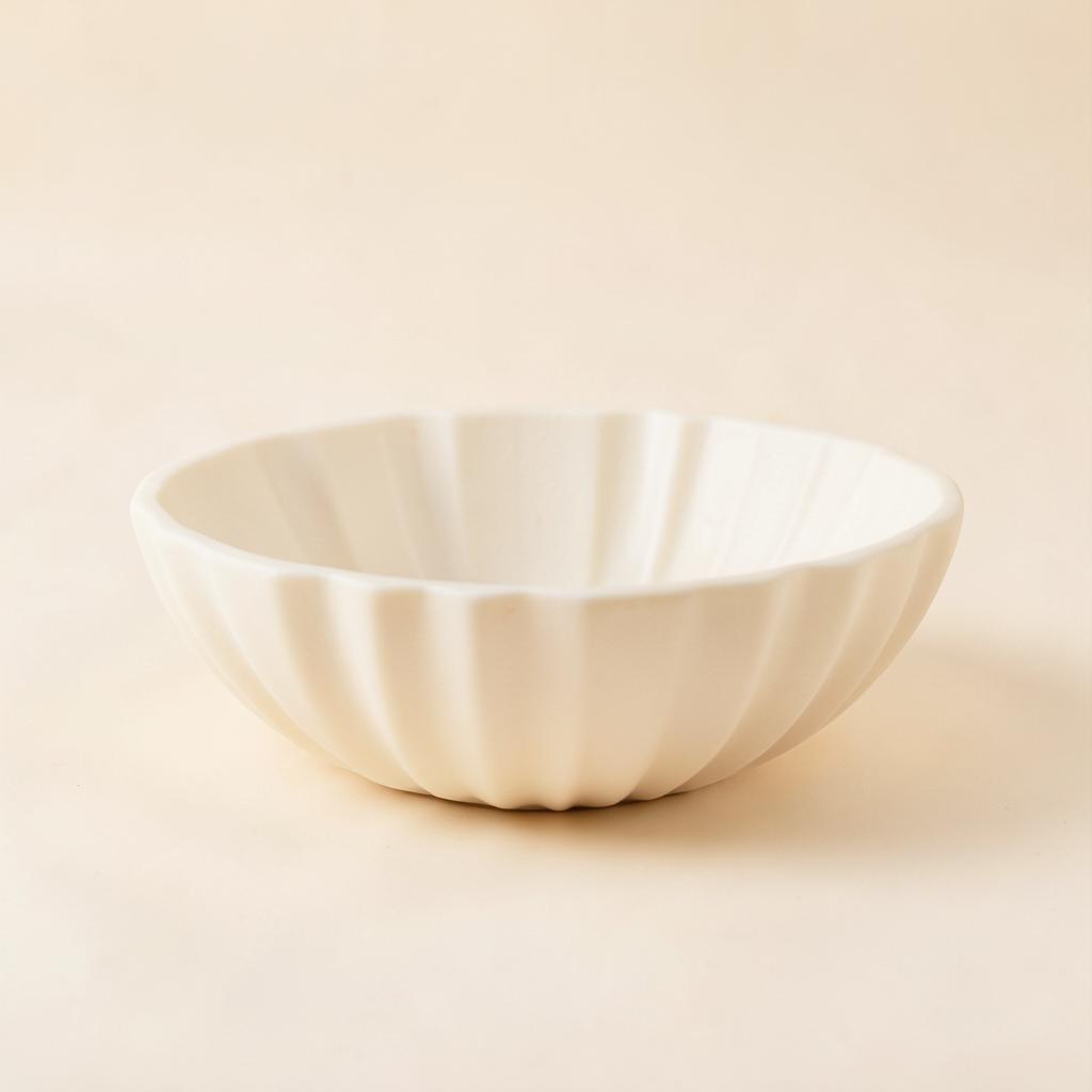 Fluted Décor Bowl