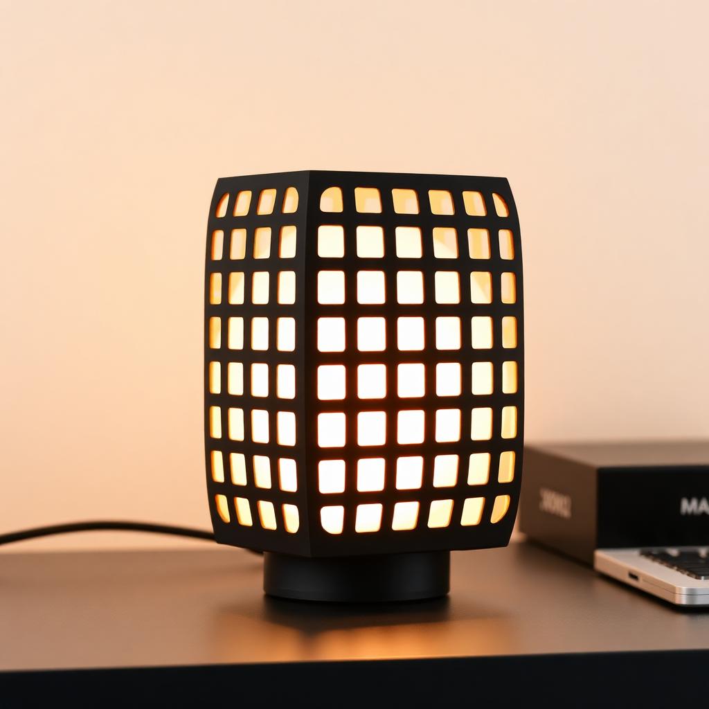 Lattice Cube Table Light