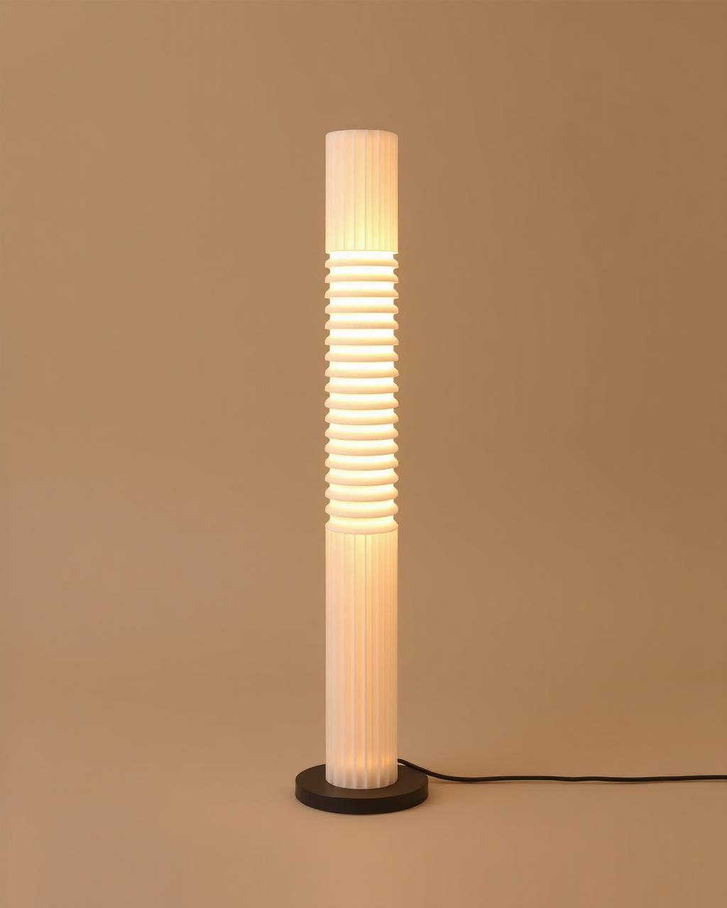 Louvre Slat Column