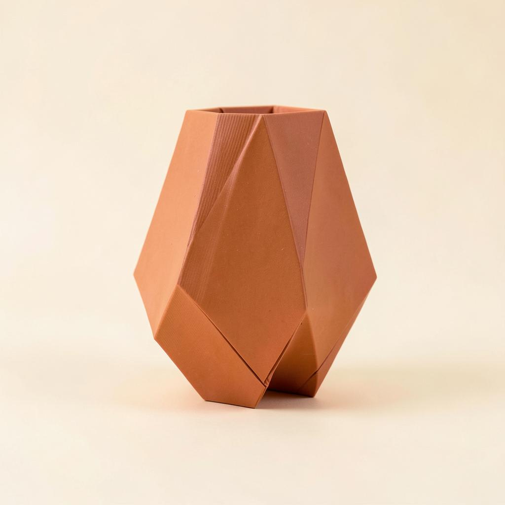 Origami Fold Vase