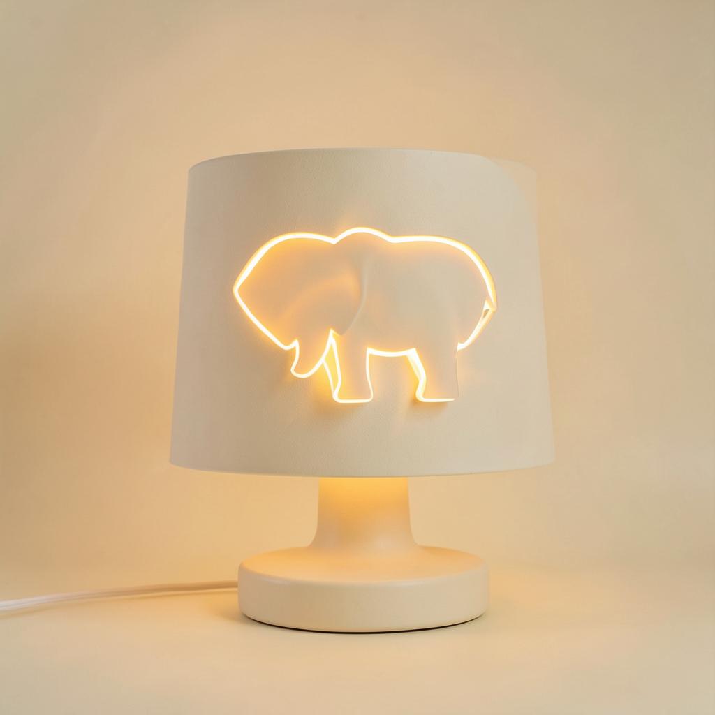 Ganesha Silhouette Table Light