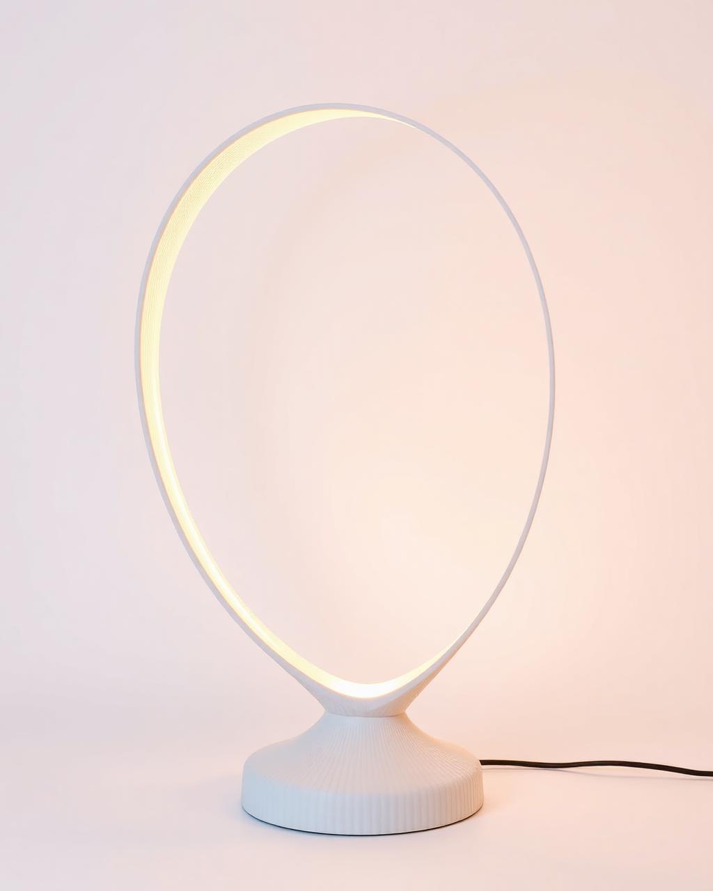 Spiral Arc Table Light