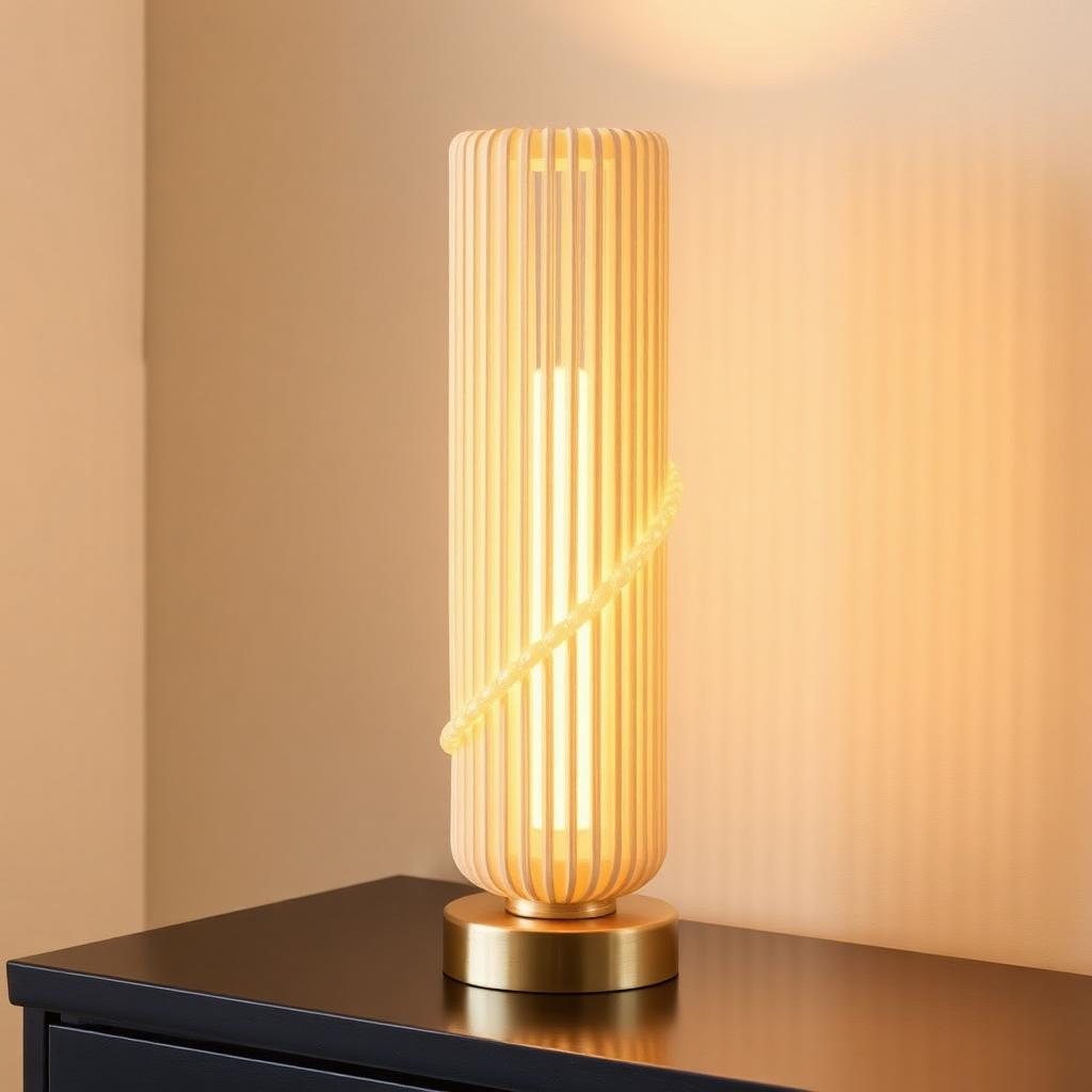 Twist Column Table Light